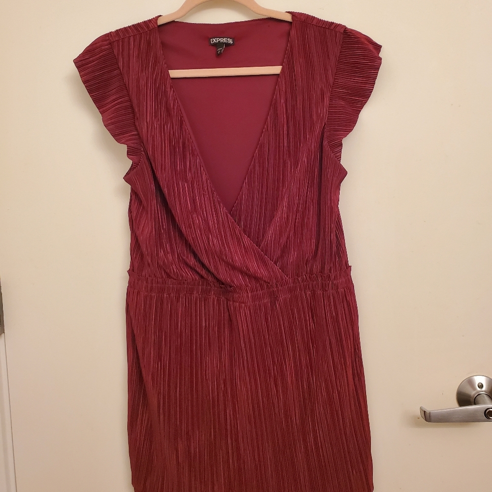 Express Short Red Romper